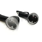 Us Motorcycle Bullet Turn Signals Amber Blinker Skull Light Indicator Universal. Fixed Price $9.99.