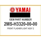 Yamaha Front Flasher Light Assy 2MS-H3320-00-00 Oem New. Fixed Price $59.92.
