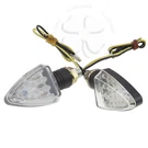 Led Stalk Turn Signal Clear Black Universal Light Motorcycle Blinker Shawnee. Fixed Price $14.99.