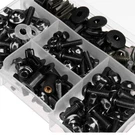 Black Complete Fairing Bolt Screws Kit For Kawasaki Ninja ZX6R 7R ZX9R ZX12R Eoa. Fixed Price $19.94.