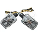 Stalk Turn Signal Clear Carbon Universal Light Motorcycle Stem Blinker Delta. Fixed Price $14.99.