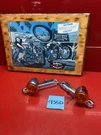 Harley Front Turn Signals 2014 Up Streetglide Touring Roadking Fairing Chrome. Fixed Price $127.50.