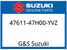 Suzuki Oem Part 47611-47H00-YVZ Cover, Frame Rear Rh (red). Fixed Price $101.12.