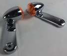 Harley 14-23 Touring Front Turn Signals Marker Led Lights Lamps 68000036. Fixed Price $134.03.