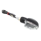 Bikemaster Universal Mini-stalk Turn Signals Black 2-5/8" 122-9835. Fixed Price $30.88.