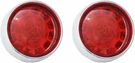 Custom Dynamics Probeam Led Chrome/red Turn Signal Bullet Style 2020-1692. Fixed Price $160.45.
