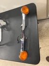 Genuine Harley Davidson Chrome Turn Signal Bar 68510-74C 68145-98 With Lights. Fixed Price $45.00.