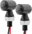 Tsung Mini Led Motorcycle Turn Signals Micro Blinkers Small Front Rear Black. Fixed Price $37.25.