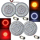 Eagle Lights 8748TS 2" Led Harley Front And Rear Turn Signal Kit W Smoked Lenses. Fixed Price $169.99.