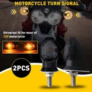 2X Smoke Signal Motorcycle Mini Turn Led Blinker Light Indicator Lamp For Honda. Fixed Price $10.54.