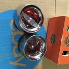 Oem Metal Chrome Harley Cvo Bullet Turn Signal Trim Ring Kit W/ Red Lens. Fixed Price $29.88.