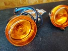 Oem Harley 2015-23 Touring Road Glide Chrome Front Left/right Turn Signals Set. Fixed Price $125.00.