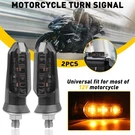2PCS 12V Mini Motorcycle Led Turn Signals Blinker Light Indicator Amber Lamp. Fixed Price $9.49.