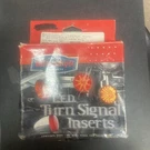 Kuryakyn Led Red 3 Inch Single Circuit Turn Signal Inserts Part # 4967. Fixed Price $48.00.