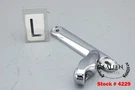 2015 Harley Dyna Switchback Left Front Fog Light Mount Bracket Chrome #4229. Fixed Price $74.99.