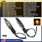 Pair Led Turn Motorcycle Signal Light Indicator Driving Blinker Lamp Set Fit Bmw. Fixed Price $14.24.