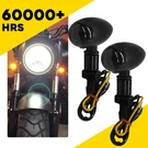 Motorcycle 12V Turn Bullet Amber Signal Lights Indicator Blinker Lamp Universal. Fixed Price $15.29.