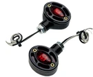 Joker Machine 05-250-RB Omega Led Turn Signals, Black/red Lens. Fixed Price $109.99.