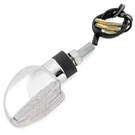 Bikemaster Spade Led Turn Signals Chrome 1-3/4" 101006-12CH. Fixed Price $50.80.