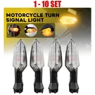 Clear Amber Turn Signal Tail Indicator 4-40PCS For Kawasaki Ninja 300 2013-2021. Fixed Price $34.19.