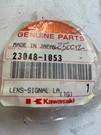 Genuine Oem Kawasaki KLR250 KL650 KDX125 KLE500 Indicator Signal Lens 23048-1053. Fixed Price $15.63.