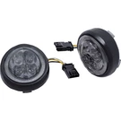 Ciro Turn Signal Insert - Front Black/smoke 45623. Fixed Price $139.99.