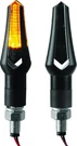 Bikemaster Dagger Turn Signals Led Smoke Lens 72.5X21.5X15MM Pair Black 266185. Fixed Price $38.99.