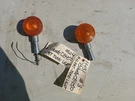 1982-1986 Honda Nighthawk CB450 450SC Front Turn Signals Set Left Right Pair Oem. Fixed Price $40.00.