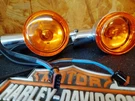 Oem Harley 2015-23 Touring Road Glide Chrome Front Left/right Turn Signals Set. Fixed Price $135.85.
