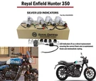 Royal Enfield Hunter 350 Front & Rear "silver Led Indicator". Fixed Price $96.69.
