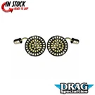Drag Specialties 2020-1807 Front Dual Ring Bullet Style Turn Signal Inserts. Fixed Price $98.75.