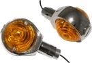 Emgo 60-14550 Euro End Light 7/8 Inch Handlebars Turn Signal. Fixed Price $39.38.