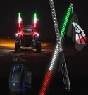 2PCS 5FT Spiral Led Whip Lights W/ Spring Base Mexico Flag For Utv Atv Rzr. Fixed Price $140.79.