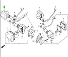 Honda CB250 Winker Assy. Fr. 33300-KC1-920 1990-2008 CB125TT. Fixed Price $109.97.