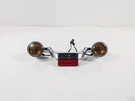 2011 Harley Touring Flhtcu Cvo Electra Glide Rear Turn Signal Bar 69824-09. Fixed Price $89.99.