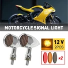 Auxito Chrome Amber Motorcycle Led Turn Signal Brake Blinker Lights Yellow Lamp. Fixed Price $20.99.