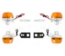 Reproduction Honda Front & Rear Turn Signal Set CB350 CL350 1968-1972. Fixed Price $109.95.