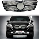 For Mercedes - Class W164 Front Bumper Diamond Black Grille 2009 2012 Ml 320. Fixed Price $105.82.