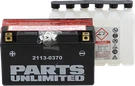 Parts Unlimited Agm Battery YT7B-BS CT7B-BS 2113-0370. Fixed Price $64.95.