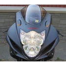 New Rage Cycles Suzuki GSX-R750 2006-2017 Mirror Block Off Turn Signals. Fixed Price $100.00.