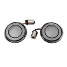 Kuryakyn Tracer Turn Signal Inserts 1156 Red Led, Smoke Lens, Rear 2907. Fixed Price $166.99.