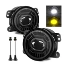 4" Round Led Fog Light Fit 07-24 Wrangler 60W White/amber Off-road W/ Dot. Fixed Price $51.86.