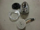 Big Dog Oem Front Turn Signal Assembly Stock Housing Led Grommet & Lens 2003-11. Fixed Price $69.99.
