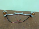 Krator Chrome Driving Passing Light Bar Bracket With Amber Turn Signals. Fixed Price $29.99.