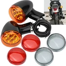 Led Bullet Rear Brake Lamp Lights For Harley Sportster Softail Dyna 1992-UP. Fixed Price $29.46.