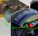 Heartland Usa Red Led Tux Cut Tear Tail Lights Turn Signals Black. Fixed Price $159.95.