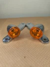 Oem 14-23 Harley Touring Front Turn Signals Marker Lights Amber Lens Right Left. Fixed Price $90.00.