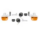 Reproduction Honda Rear Left & Right Turn Signal Set XL125 CB500K CB550K CB750K. Fixed Price $74.95.