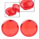2* Turn Signal Lens Light Cover Guard For Harley Touring Softail Dyna Red Us. Fixed Price $10.00.