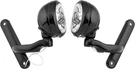 Harley Flht Black 4.5" Full Halo Passing Lamps W/brackets Letric Llc-plb-fhbb Y1. Fixed Price $269.99.
